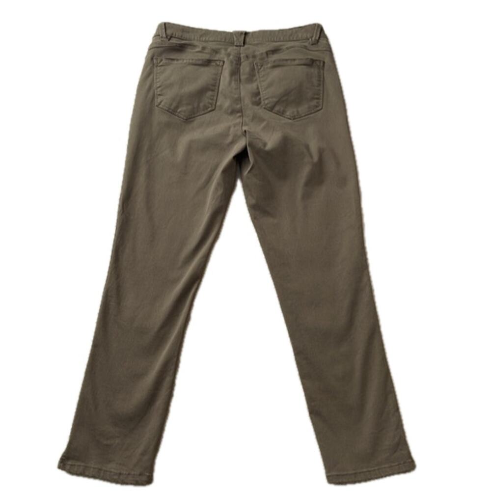 Nordstrom Wit & Wisdom Brown 'Ab'Solution High Waist Skinny Ankle Pant Sz 2✨🤎🫒 - Picture 8 of 9